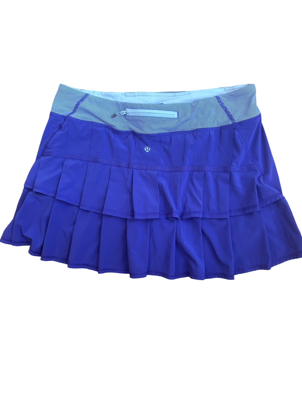 Lululemon Run Pace Setter Skirt in Bruised Berry / Wee Stripe size 10 - Picture 6 of 13